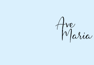 Oração Ave Maria